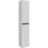 Пенал LEMARK COMBI 35 см подвесной/напольный, 2-х дверный ,открывание лево/право, чёрный/белый LM03C35P-black